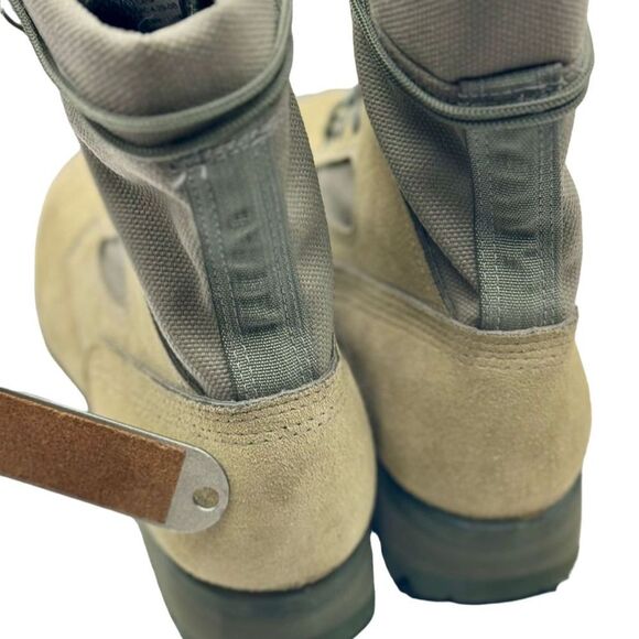 McRae Mil-Spec Hot Weather Coyote Vibram Outsole Combat Boots Olive Men 5.5